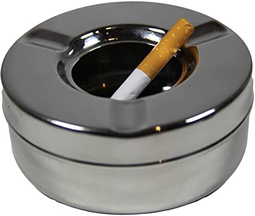 4 stremena pepeljara za muškarce i žene izdržljiv ručno izrađen za cigarete za cigarete male čelične