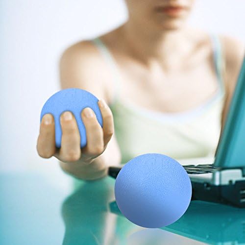 Fafeims Silikon rukom stisnite stresnije kuglice ručne terapije vježbanje kuglice masažne terapije grip lopta za olakšanje stresa