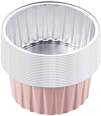 BLMIEDE 20kom okrugla aluminijumska folija za višekratnu upotrebu limene čaše Aluminijumska folija