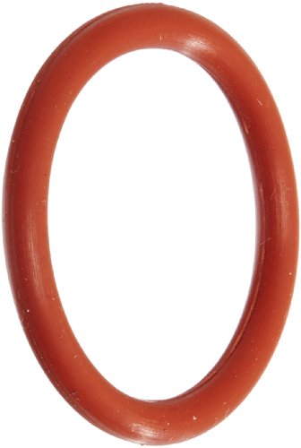 Mr O-prsten 144 Silikonski O-prsten, 70a Durometer, crveni, 2-1 / 2 ID, 2-11 / 16 od, 3/32 širina