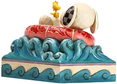 Enesco kikiriki od Jim Shore Snoopy i Woodstock u Floatie Figurini, 4 inčni, višebojni