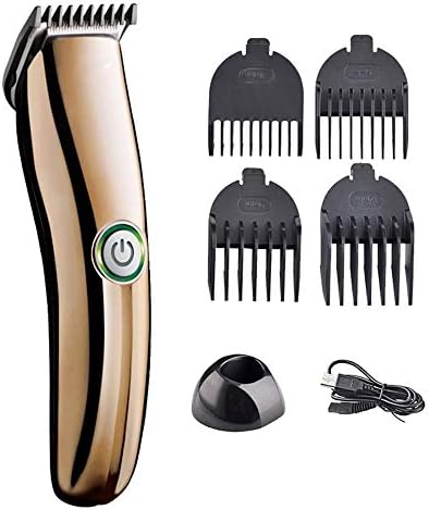 WJCCY profesionalni digitalni trimer za kosu punjiva električna Šišačica za kosu niska buka za muškarce bez akumulatorske frizure Podesiva keramička oštrica