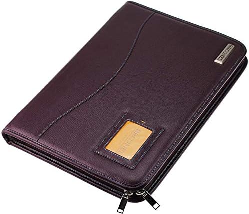 Bronel - Contour Series - Ljubičasta zaštitna kožna futrola za tešku kožu - kompatibilan sa HP EliteBook 830 G6 13.3 FHD ekranom osjetljivim na dodir