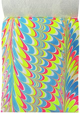Papirhues Marbled Handmade ScrapBook Papers Collection 8.5x11 Pad, 36 listova
