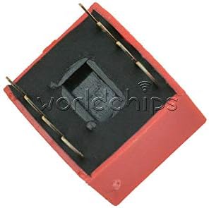 Elektronske komponente 10kom crveni 2,54 mm Korak 4 pozicioni put 4-bitni Slide tip DIP prekidača modul