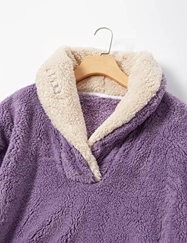 Lenago pidžama za žene mekana udobna flisa pidžama Set zimska Fuzzy udobne pulover pantalone Sherpa