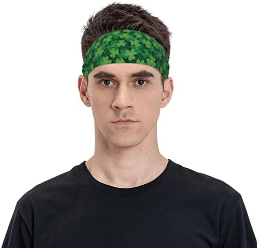Unisex trening narukvice djetelina zeleni list multifunkcionalne sportske trenirke Muška traka za glavu