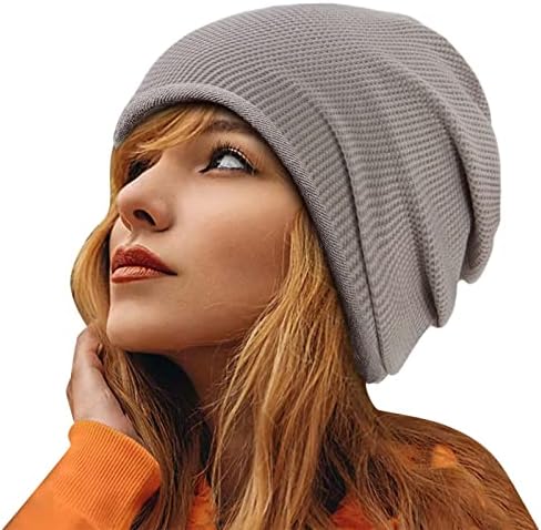 Zime zupčanici Žene zimski vuneni šešir Ženski labavi vuneni šešir prevelirani pleteni kape za sve zime za muškarce