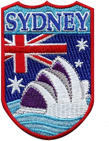 Sydney Australia Shield vezeno željezo na zakrpu