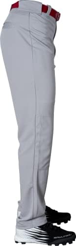 Rawlings polu-opušteno Full Length bejzbol pantalone | solidan & Piped opcije | odrasle veličine | više boja