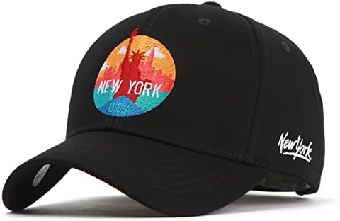 NY New York Kip slobode Logo pamuk 6 panel strukturirana klasična bejzbol kapa Snapback šešir