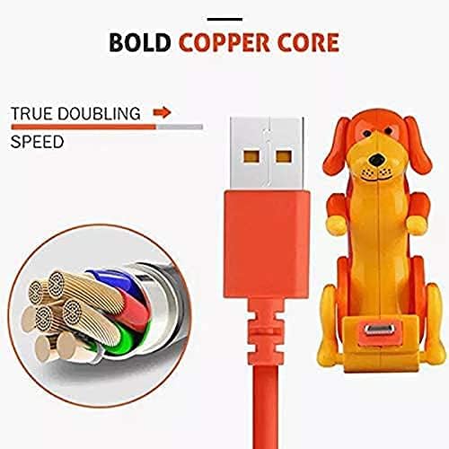 AWMSKONG Funny Humping Dog Fast charger Cable, prijenosni kabl za punjenje pasa lutalica, igračka za