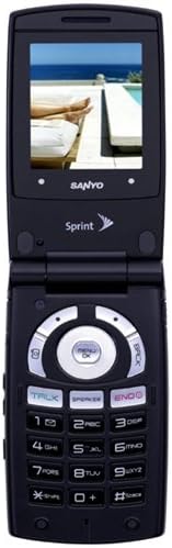 Sanyo Sprint Katana LX Mobitel Telefon Crna CDMA Nema ugovora Req'd Nib