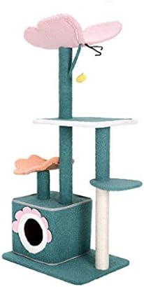 TWDYC Multi-Level mačke Tree Tower igračke Condo kuća za mačke Mačić Sisal grebanje stupovi čvrsta stabilna mačke drvo sa Blasket krevetom