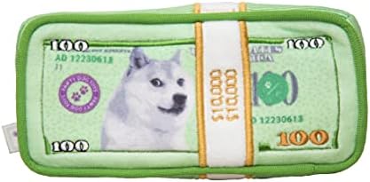 Igračke za plijene - gotovina je kralj igračka za pse - smiješna slatka plišana škripav novac za male srednje velike pse - izdržljiv slatki pseni pokloni za pseći rođendan - parodija za pse s škljocačem