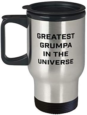 Grumpa Travel krig, Najbolja Grumpa u svemiru, šolja za kavu, šolja, čaj za čaj, za mamu, za tatu, za baku i djed