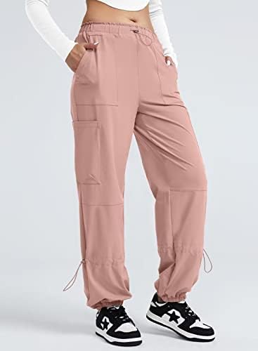 Allytok pantalone pantalone za žene baggy teretne hlače sa džepovima nacrtničke hlače Y2K Streetwear pantalone