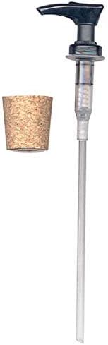 Nacionalna pumpa Artcraft® ima čep Cork za lako uklapanje press-u - crno