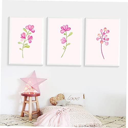 Veemoon 1pc Decore Kućni dekor viseće slike zidno slikarstvo ukrasite ružičastu sliku za domaćinstvo zidno