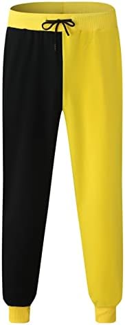Diyago Jogging Hlače muškarci Colorblock Atletic Moda Ležerne prilike Jogger Workout Sport pantalone stilski