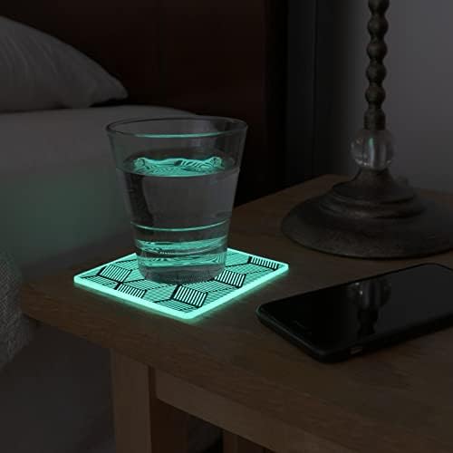 30 Watt, Glow-in-Tamne podmetači, Happy Hour Riječ podmetač, zaštita od stola, bez prosipanja, savršene