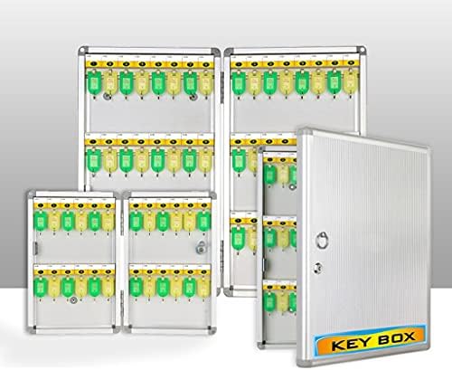 Razzzum Solid Kitchen Hourway Namještaj Key Ključna kutija zidni aluminijumska kutija za pohranu kutija sa bravom za agenciju za nekretnine Agent Dekoracija imovine Auto Shop
