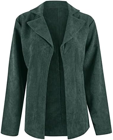 Ženske jeseni moda 2022, jakne za žene, povremeni zimski kaputi prevelicirani bluze s dugim rukavima otvorena prednja kardigan y2k odjeća