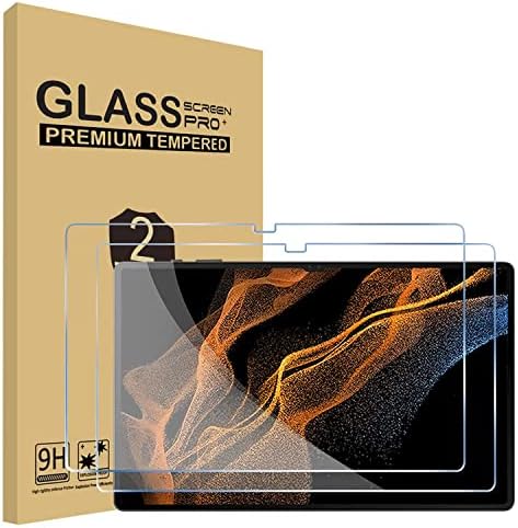[2 Pakovanje] TDA zaštitni ekran za Samsung Galaxy Tab S8 Ultra 14,6-inčni zaštitni film od kaljenog stakla [9h tvrdoća] [bez mjehurića] za Samsung Galaxy Tab S8 Ultra 14,6 tablet 2022 izdanje
