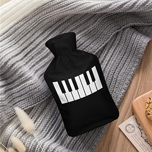 Piano Keys flaše za toplu vodu gumena vreća za toplu vodu sa slatkim poklopcem za grčeve u