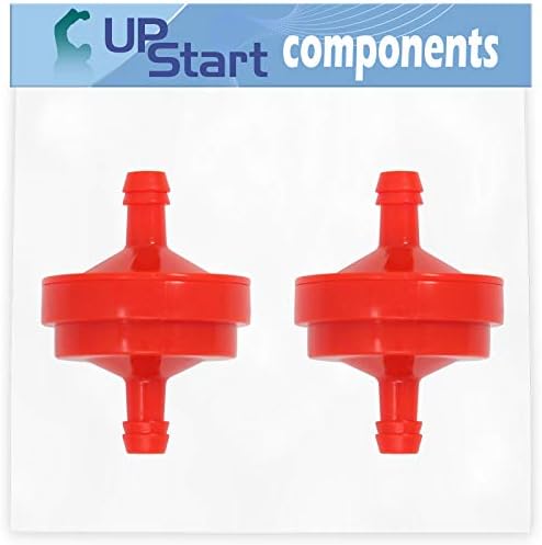 UPSTART Components 2-pakovanje 394358 Zamjena filtra za gorivo za Murray 621501X31NB 21 Singleage SnowThrower - kompatibilan sa 298090-ih filter goriva 150 mikrona