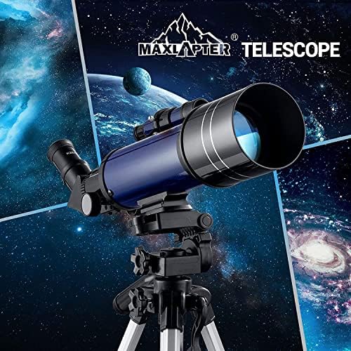 Astronomski teleskop, 201 7 70mm 400mm az podesivi stativ, okular, klip pametni telefon, ogledalo za