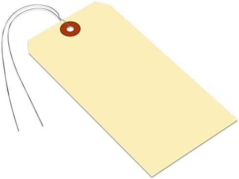 SmartSign Blank Manila oznake za otpremu sa prethodno Nanizanom žicom, Veličina-8, pakovanje od 1000, 13pt