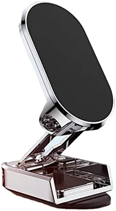 XIGUA 2023 Novi Legura sklopivi magnetni držač za telefon u automobilu, podesivi stalak za magnetni držač za automobilski telefon za 360° rotacija univerzalni nosač instrument table, sklopivi magnetni nosač za telefon za 360°rotacija