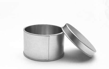 Anncus 9X6cm mali lonac za čaj limena srebrna limena kutija za zaptivanje obična kutija za odlaganje 20 kom / lot dobar pečat -