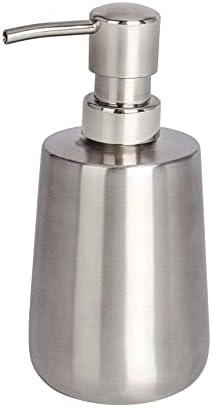 Wenko Čvrsti raspršivač za tekući sapun, nehrđajući čelik, srebrni mat, 8 x 9 x 16 cm