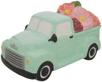 Zeleni kamion sa cvijećem Jar kućno uređenje kuhinje 10.5