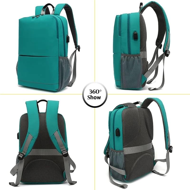 WDBBY multifunkcionalni ruksak za laptop torba za laptop muške 15,6-inčne vodootporne USB punjenja