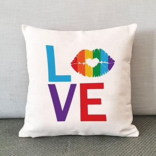 Love Pride Parade bacač jastuk za valentinovo jastuk jastuk Case Rainbow Pride gay lezbijski isti