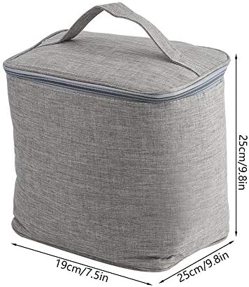 Prenosiva izolovana torba za ručak od oksfordske tkanine velikog kapaciteta vodootporna troslojna debela kutija za čuvanje toplote Organizator za odlaganje kutija za ručak