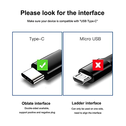 Novi USB tip C Zamjena kabela za kabel za kabel za JBL naplatu 5 Napunite 4, JBL Flip 6 Flip 5, JBL puls 4 5 CLIP 4 punjač