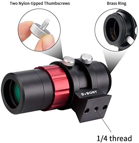 Svbony SV305 Pro teleskopska kamera, 1,25 inča astronomička vodni fotoaparat, univerzalna baza dovetail, Sv165 Mini vodič SCOPE 30 mm F4 Vodič za astrofotografiju