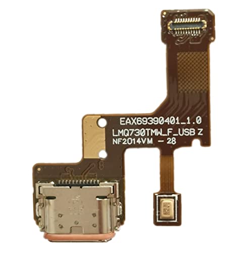 Da li utikač za priključak za punjač za punjač za LG Stylo 6 Q730 LMQ730TM Q730AM Q730TM Q730NM USB punjenje Port Flex kabel sa mikrofonskim mikrofonskim popravkom