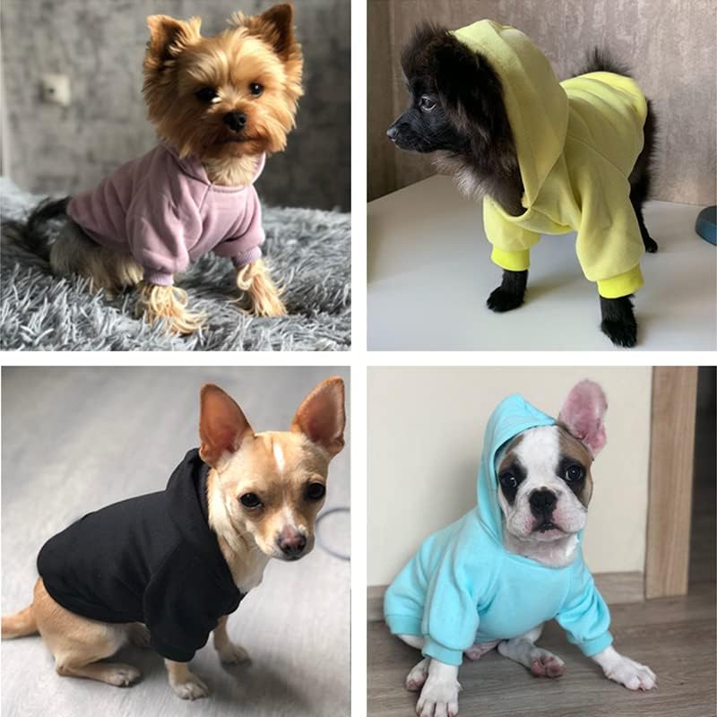 Odjeća za pse čisti dizajn mačka pas Hoodie jesen zima pas kaput za pse odjeća za štence pet Light