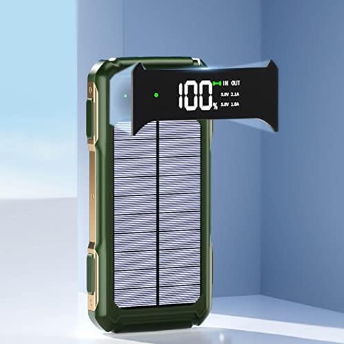 Prijenosni solarni punjač, ​​brza 10000mAh LED zaslon, brz solar za punjenje SOLAR PO_WER_BA_NK sa 4