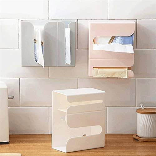 Dinzz multifunkcijski pladanj na radnoj površini zidna kupaonica kuhinja kuhinja papirnati ručnik za ručnik za smeće za odlaganje za odlaganje tkiva
