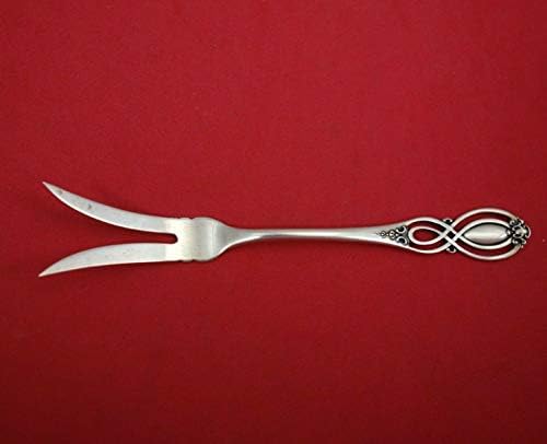 Chippendale Old by Alvin Sterling Silver Lemon Fork 2-Tine 5 1/2 Antique