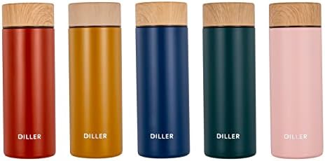 Diller izolovana šolja za kafu, Mini flaša za vodu od 10 oz ili 7 oz sa čašom za kafu sa poklopcem