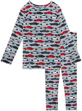 Posh Peanut Unisex pidžama Set-mališani spavači odjeća za dječake-djeca dvodijelna djevojčica PJ-meka viskoza