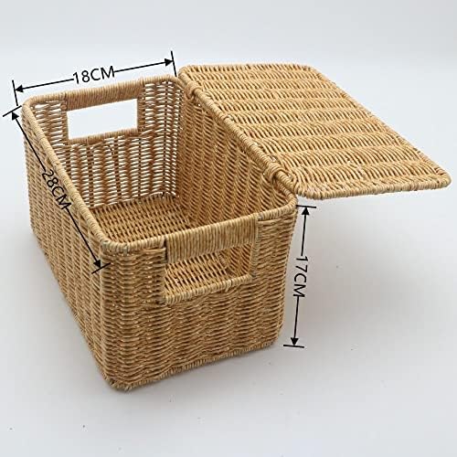 Tkane košare ručno tkani košarca za skladištenje rattana Skladištenje voćne košarice za skladištenje hrane