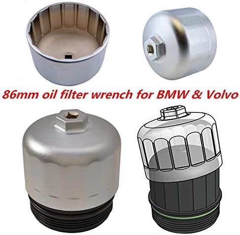 Mountain Men Filter Element 86 mm Filter za ulje Ključ 86mm Alat za uklanjanje stambenog stakla za BMW x1 / x3 / x4 / x5 / x6 m1 / m2 / m3 / m4 / m5 / m6 z4